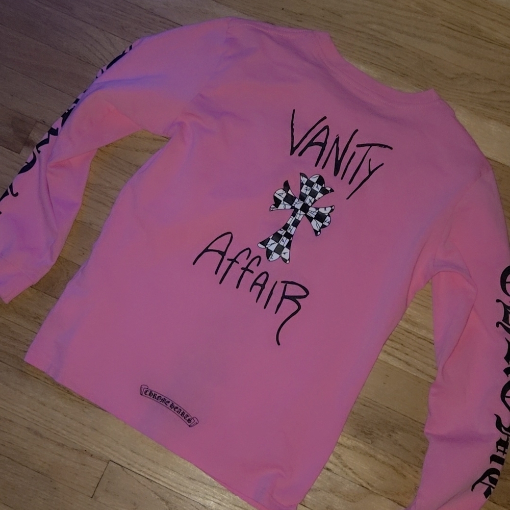 Vanity Fair Kids Long Sleeve Tee in Pink